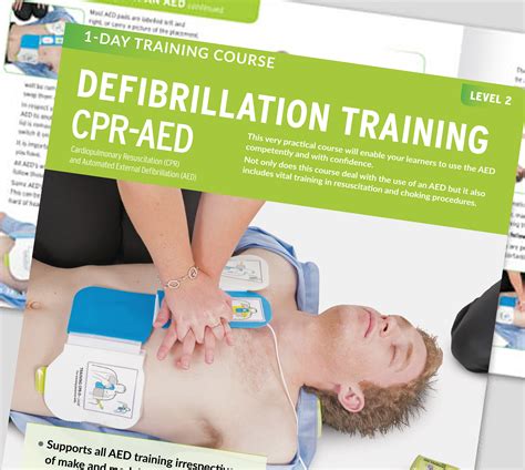 Defibrillation Training Cpr Aed Emergency Aid