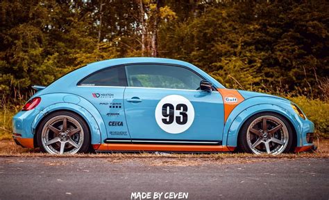 Gulf Racing Volkswagen Beetle Sports Widebody Kit Autoevolution