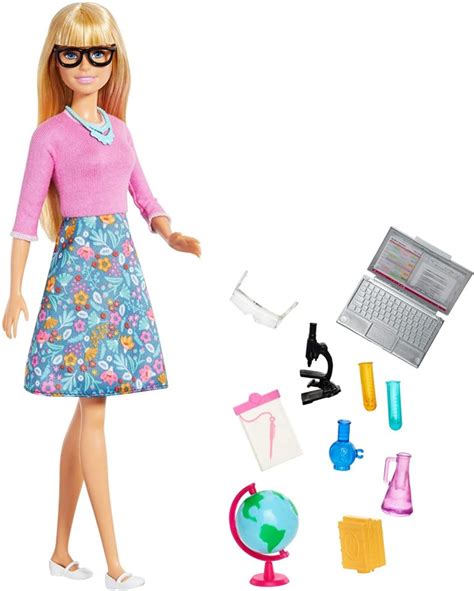 Barbie Teacher Doll Blonde Gjc23 Toys 4 You