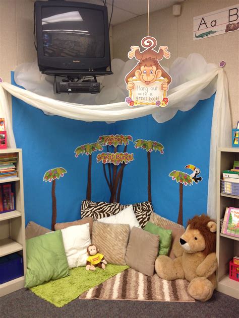 Reading Corner Classroom Decor Classroom Decorations Preschool Rooms