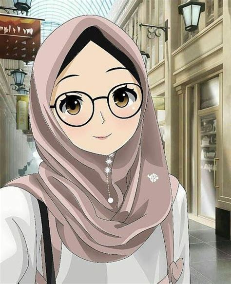 Wallpaper Kartun Jepang Cantik √215 Gambar Kartun Muslimah Cantik