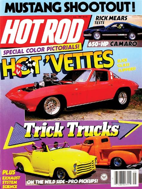 Hot Rod 1987 May Vettes Sps Mustang Black Camaro 1980 1989 Jim