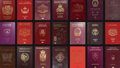 Australian Passport What Do Colours Indicate