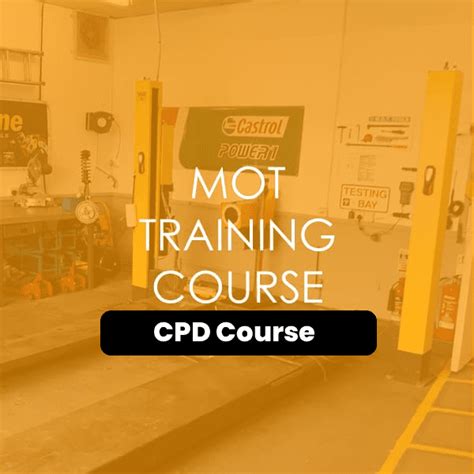 Mot Training Course What Is It And Who Is It For