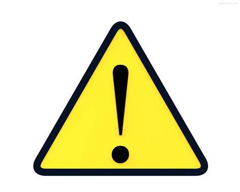Blank Warning Sign Clipart Best