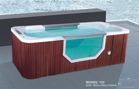 Luxury Outdoor Acrylic Whirlpool Hot Tub Spa Tub 722 China