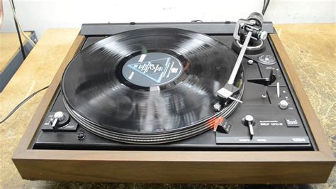 Dual 1264 Stereo Turntable Record Player Youtube
