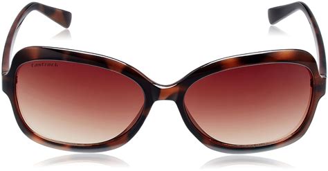 buy fastrack women bug eye sunglasses brown pack of 1 at