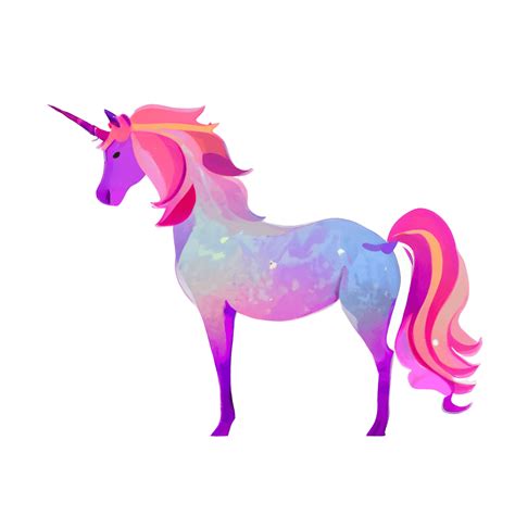 Beautiful Whimsical Unicorn Horse · Creative Fabrica