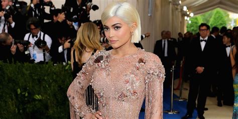 Kylie Jenner Works A Naked Dress At The 2017 Met Gala