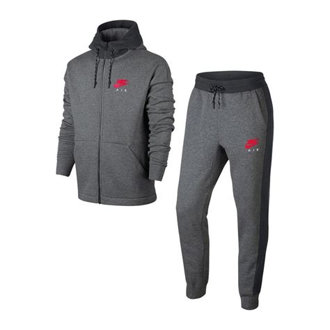 Nike Air Trainingsanzug Suit Grau F091 Lifestyle Freizeitbekleidung