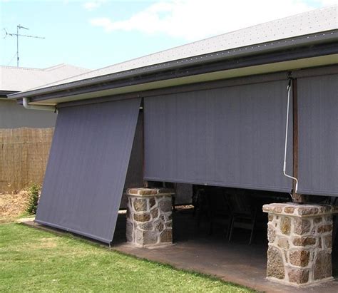 Diy Outdoor Roller Shades Homemodis