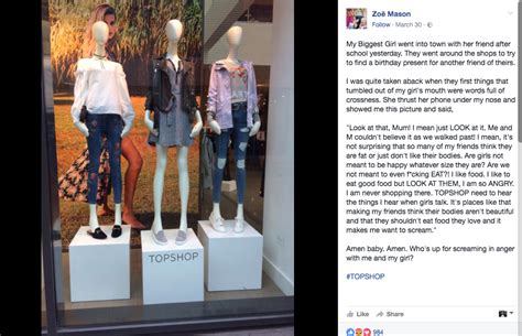 Topshop Are Being Dragged For Using Super Skinny Mannequins Again