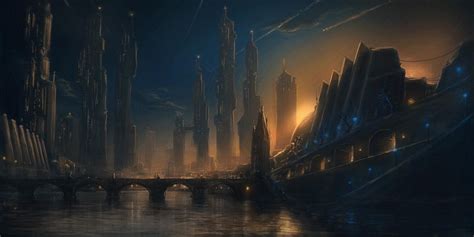 30 Amazing Future City Art Illustrations Creative