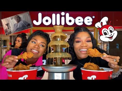 JOLLIBEE COMMERCIAL REACTION MUKBANG Chicken Joy GRAVY FOUNTAIN