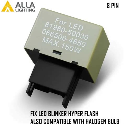 Led Turn Signal Flasher Relay Module Fix Hyper Fast Flashing For Gen