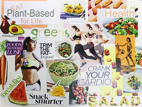 Create A Vision Board To Reach Your Goals Plant Based Cooking