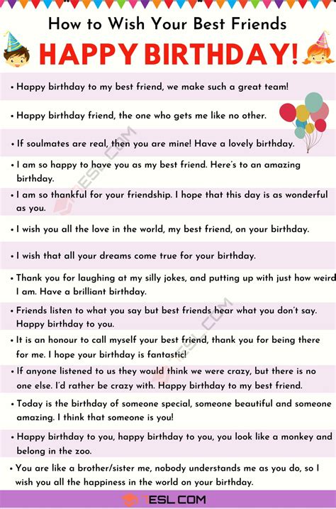 Speech For Your Best Friend Birthday Sulslamo