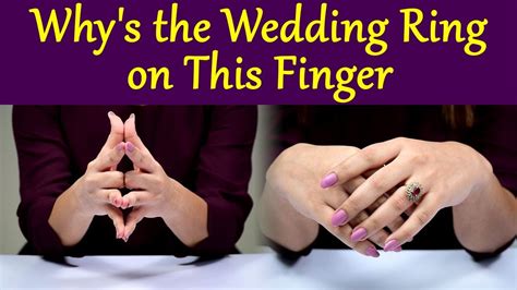 Wedding Ring Finger Why Do We Wear Wedding Rings 4th Finger Of Left Hand Know The Reason