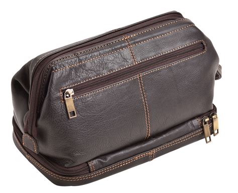 Men S Leather Toiletry Bag Canada Store Iucn Water