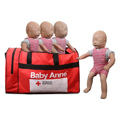 Baby Anne Cpr Manikins 4 Pack Infant Cpr Red Cross Store