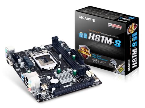 Gigabyte Ga H81m S Lga 1150 Ultra Durable Motherboard I7 Solutions