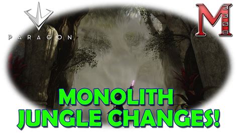 Paragon Monolith Jungle Gameplay Jungle Changes Youtube