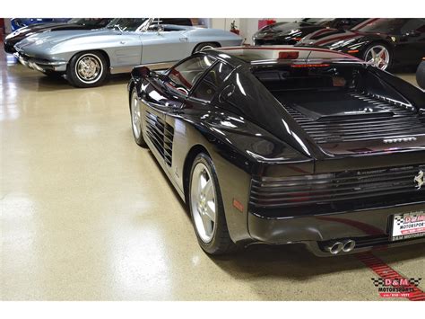 The 1992 car pictured above was repainted in this shade of light blue at the ferrari factory at some point, and presents a. 1992 Ferrari Testarossa for sale in Glen Ellyn, IL / classiccarsbay.com
