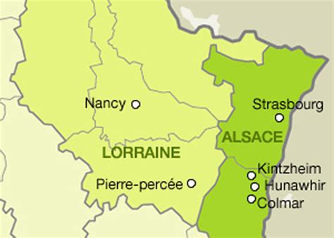 Le Projet De Fusion Des Régions Alsace Et Lorraine Relancé