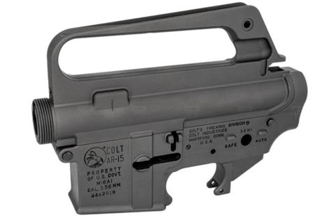 Angry Gun Colt M16a1 Cnc Upper And Lower Receiver For Marui Tm Mws Mtr