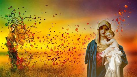 Holy Mary Mother Wallpapers Wallpaper Cave