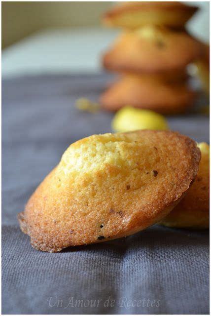 Madeleines Au Citron Madeleine Citron Madeleine Citron