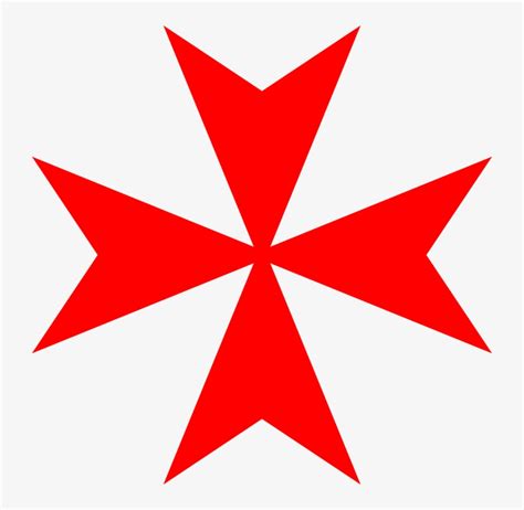 Maltese Cross Transparent Background Clipart Collection Cruz De Malta