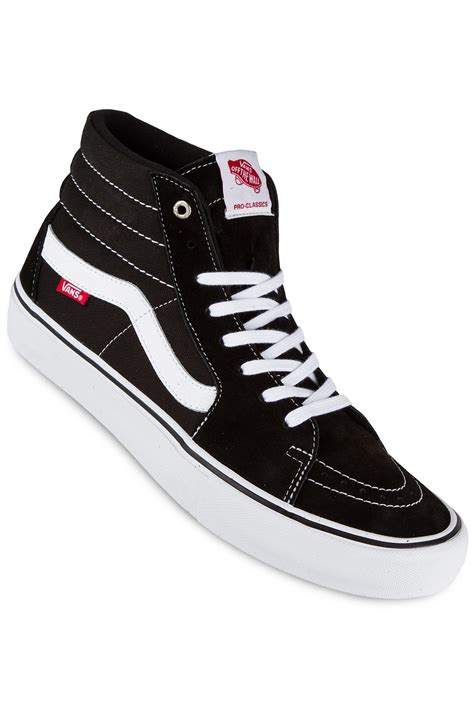 No store selected (find a store). Vans Sk8-Hi Pro Shoes (black white) buy at skatedeluxe