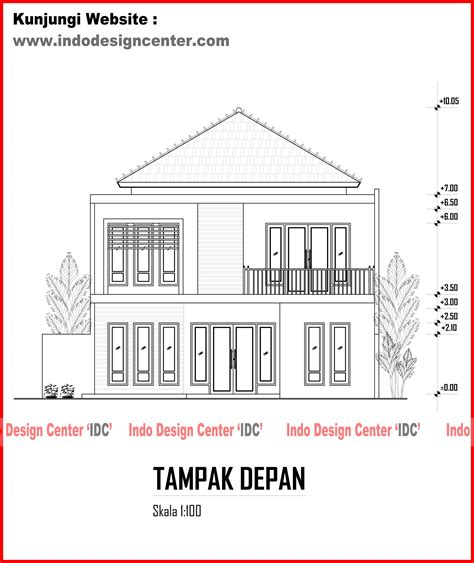 Denah Rumah Tampak Depan Gaya Kontemporer Dan Modern Di 2023 Kolomarsi