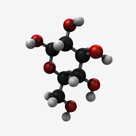 Glucose Molecule 3d Model 8 Lwo Free3d