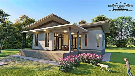 Bungalow House Design With Terrace