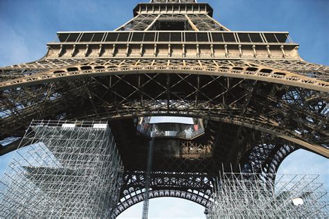 Eiffel Tower Xxth Painting Campaign Altrad Group