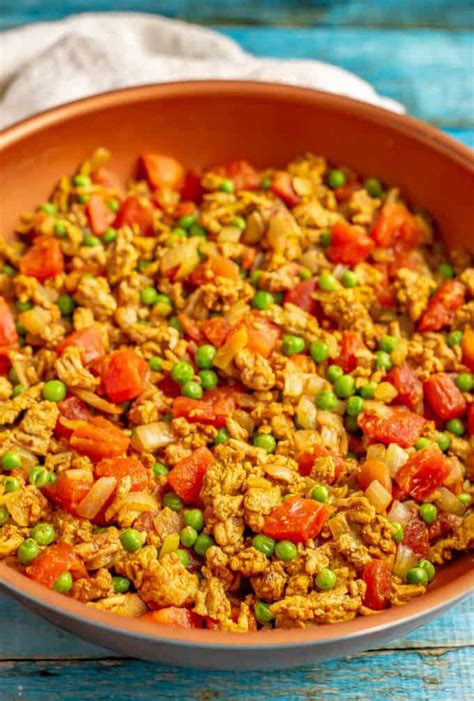 Or just need to talk to someone? Curry ground turkey with rice and peas - Family Food on ...