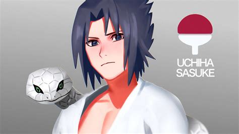 Naruto Sasuke Uchiha With White Snake Hd Anime Wallpapers
