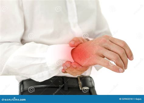 Painful Wrist Stock Photo Image Of Healthcare Stress 32943218