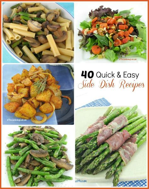 Quick And Easy Side Dishes