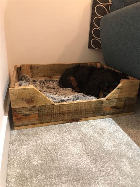 Dog Beds Made From Reclaimed Wood Any Size Available Made Etsy