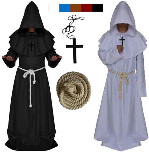 New Original Mens Church Medieval Renaissance Priest High Priest Monk