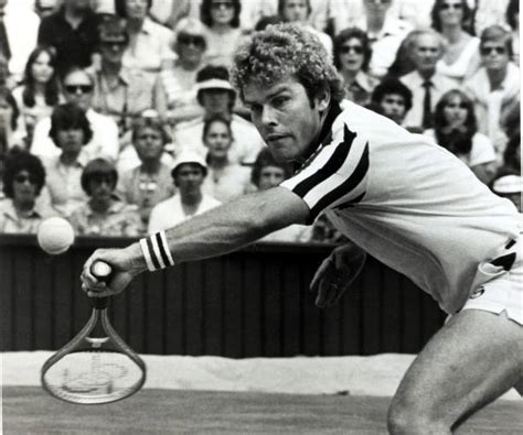 Sport Tennis Pic 7th July 1979 1979 Wimbledon Lawn Tennis Championships Usas Roscoe Tanner