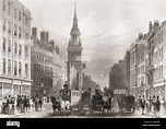 Cheapside, London, England, 19th century. From The History of London ...