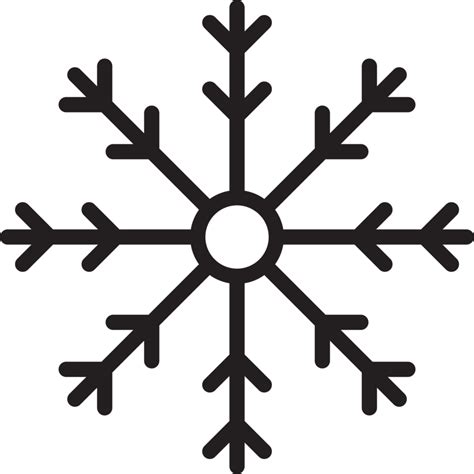 Snowflake Icon Clip Art 22188426 Png