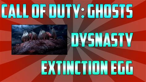 Call Of Duty Ghosts Dynasty Extinction Egg Location Youtube