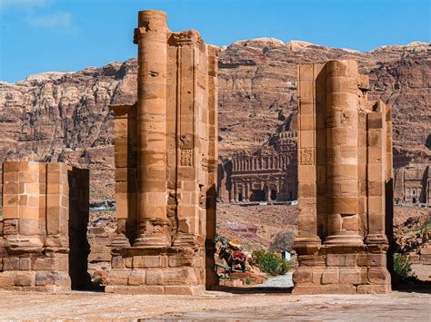 Petra Jordan World Heritage Free Photo On Pixabay
