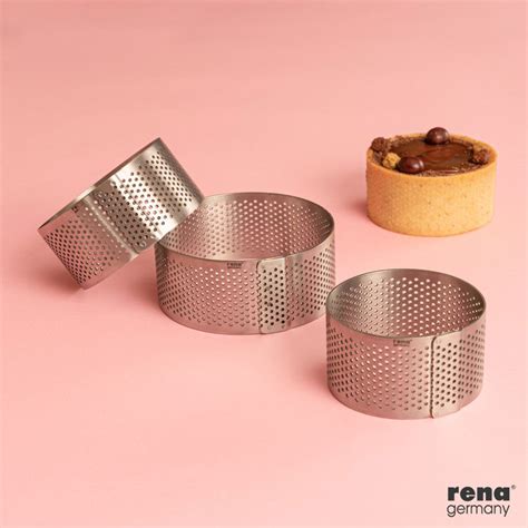 Buy 4 Inch Perforated Round Tart Ring Online In India